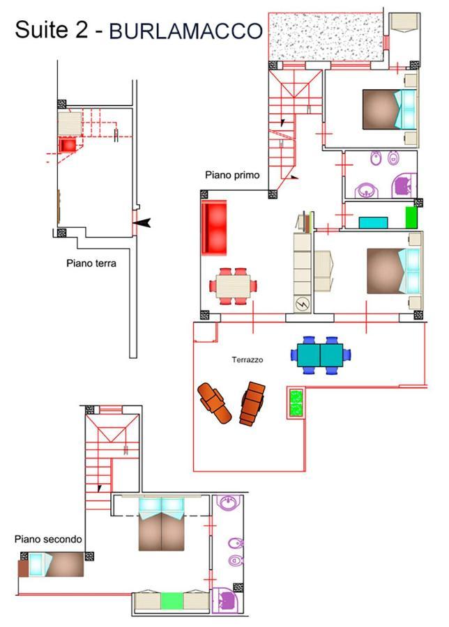 Burlamacco Suites فياريجيو المظهر الخارجي الصورة